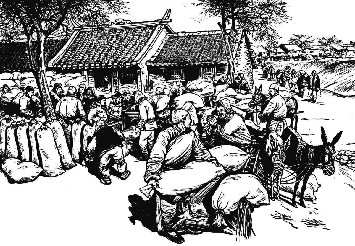 百年刀耕笔述而成的美术长卷