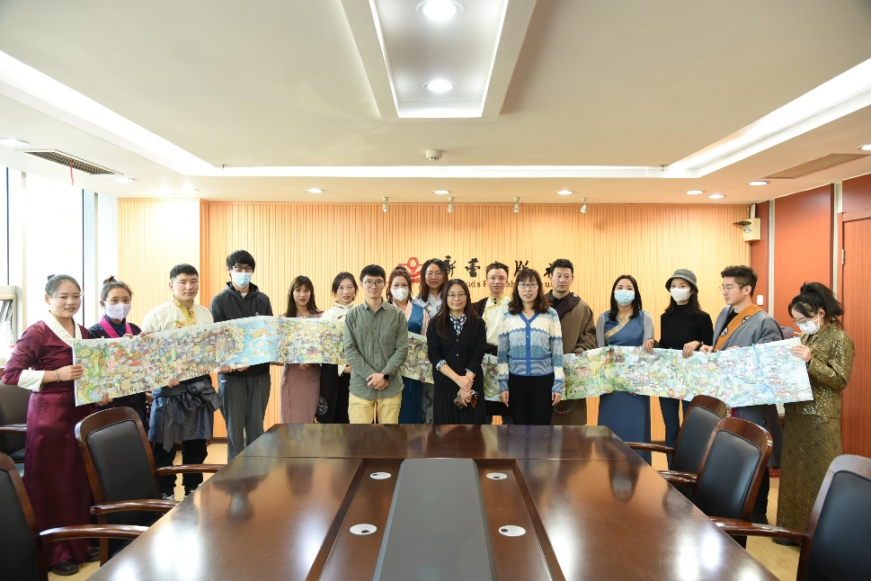 西藏昌都骨干教师走进新蕾出版社，促进津藏两地文化交流