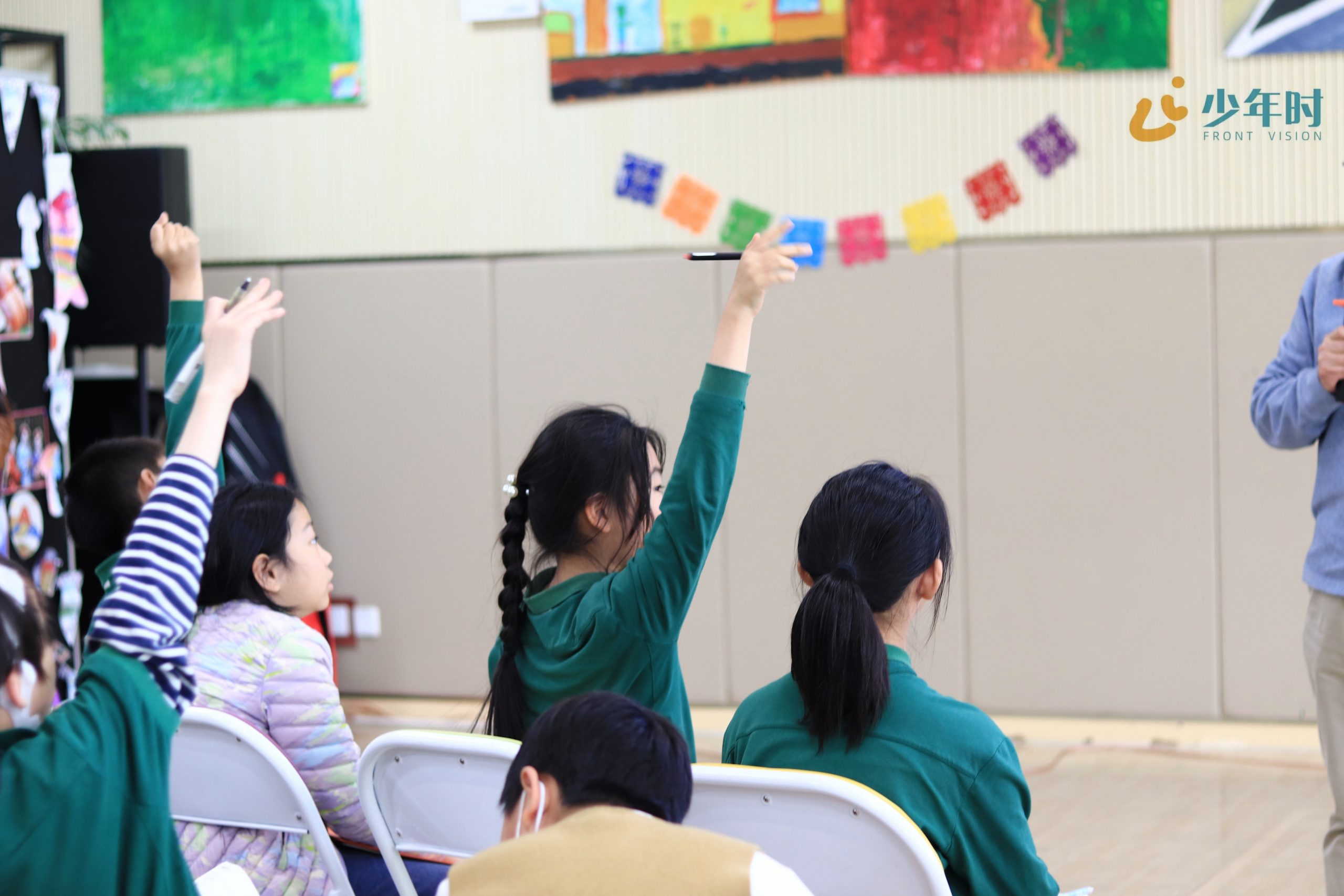 少年时作者海上云现身校园，教孩子用跨学科思维搞定学习