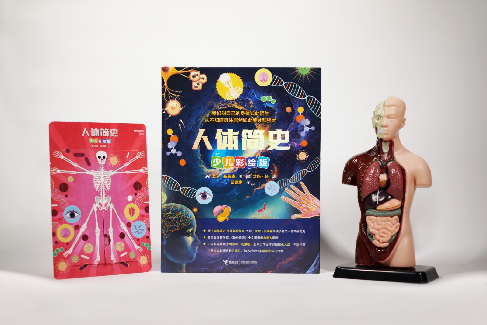 中文《人体简史》（少儿彩绘版）问世